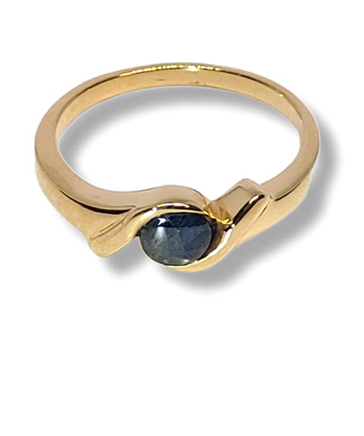 Ohararings Gold sheen sapphire women´s rings | WOMEN´S GOLD RINGS