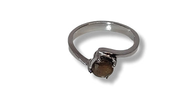 Women´s silver ring with 1.1 ct Gold Sheen Sapphire Ohararings