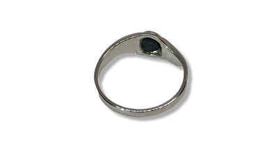 Women´s silver ring with 0.7 ct Gold Sheen Sapphire Ohararings