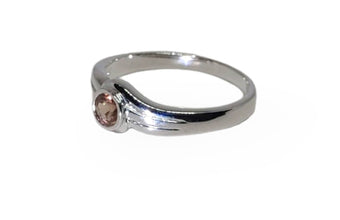 Women´s silver ring with 0.35 ct Fancy Sapphire