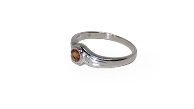 Women´s silver ring with 0.35 ct Fancy Sapphire